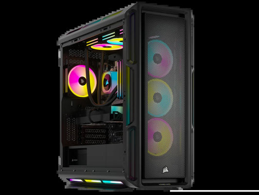 VENGEANCE I8200 Icue Link Edition Gaming PC - Liquid Cooled Intel Core I9 14900KF CPU - NVIDIA Geforce RTX 4090 Graphics - 64GB  DOMINATOR TITANIUM RGB DDR5 Memory