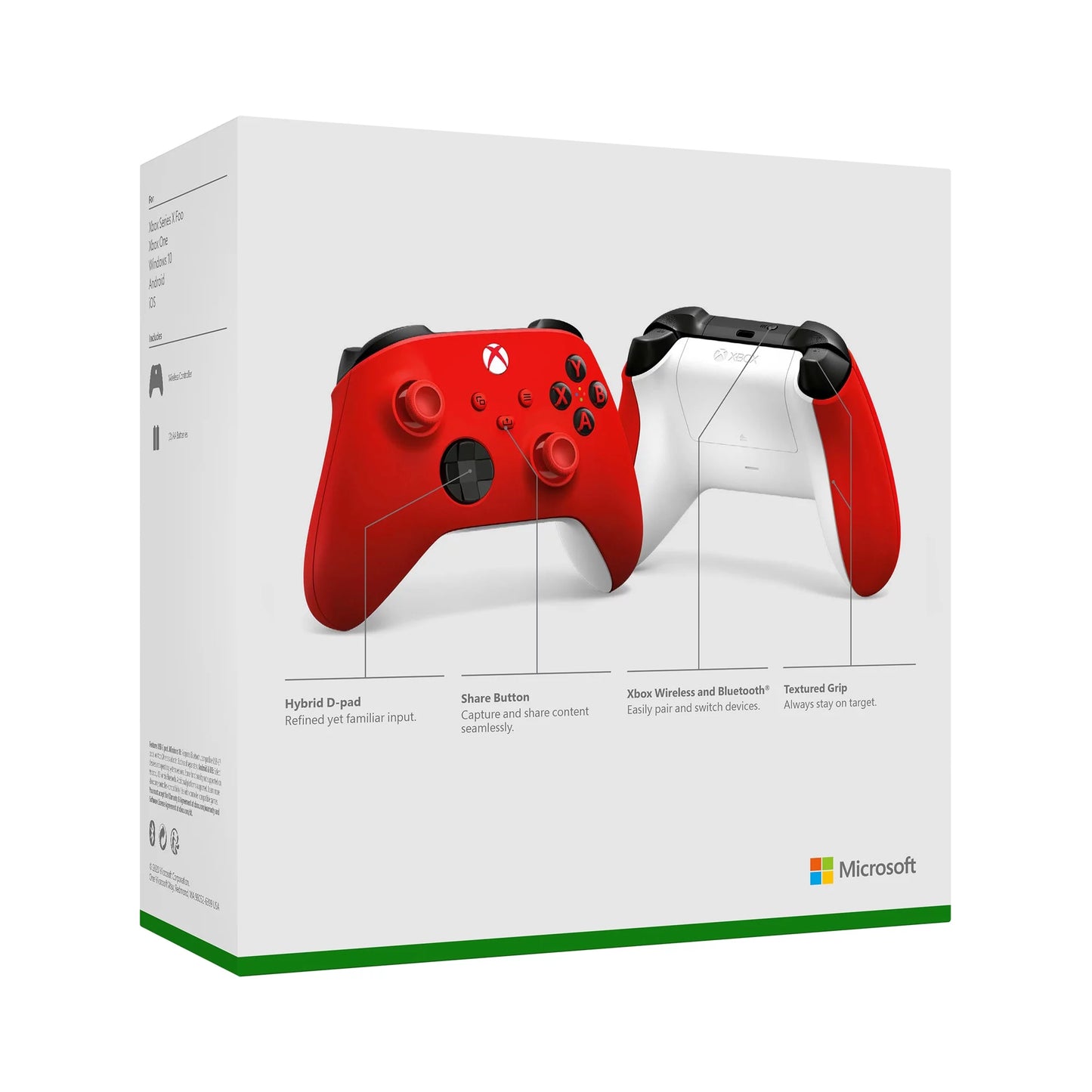 Wireless Controller - Pulse Red